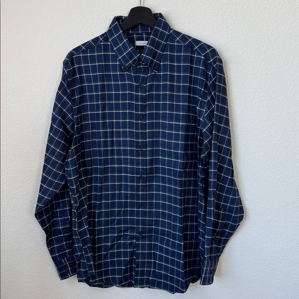 Jos. A. Bank Comfort‎ Stretch & Trailored Fit Button-Down Long Sleeve Shirt, M